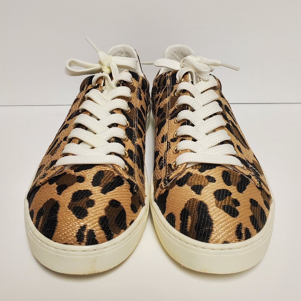 Stuart Weitzman Leopard Print Sneakers - image 2